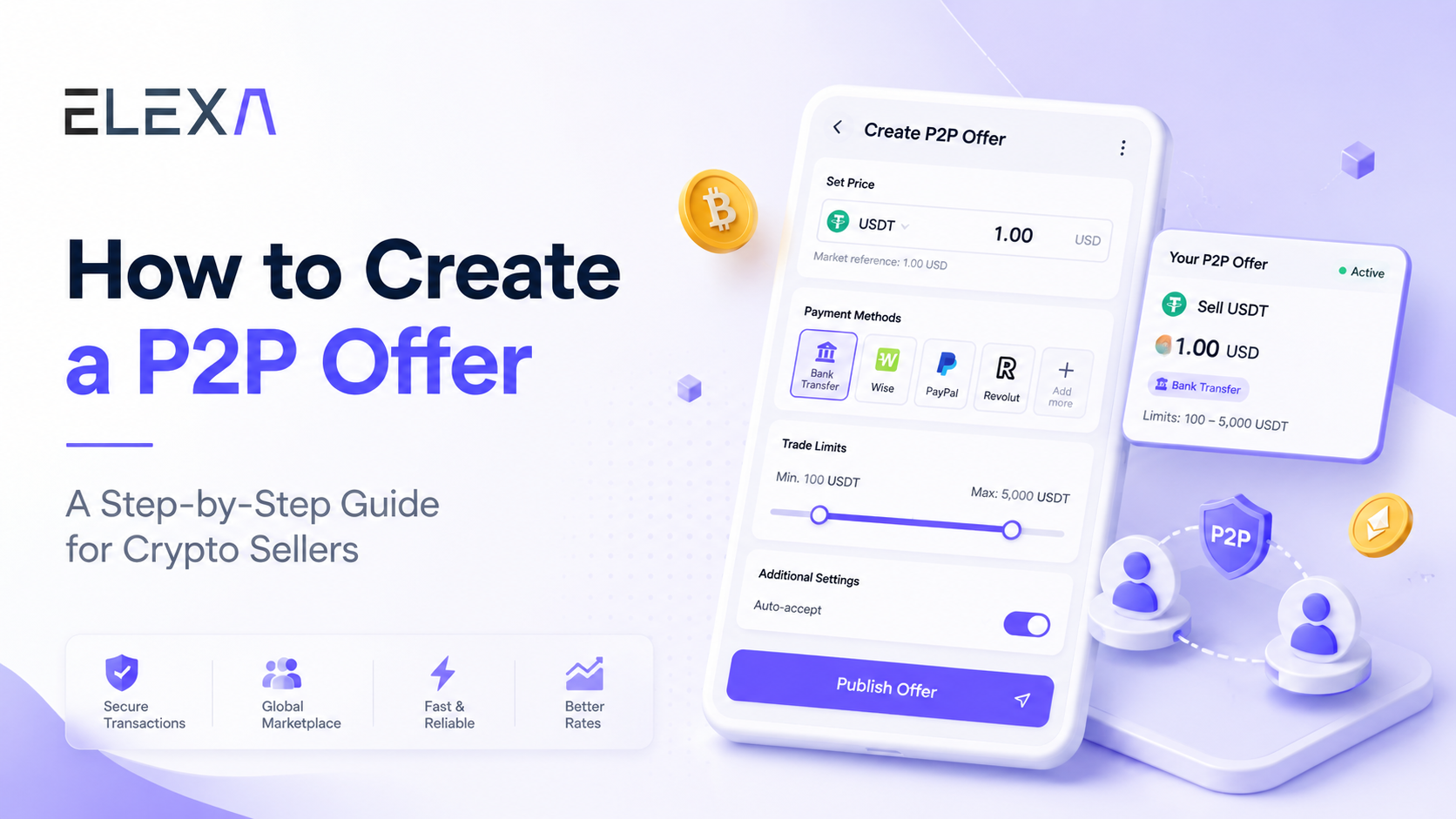 How to Create a P2P Offer: A Step-by-Step Guide for Crypto Sellers